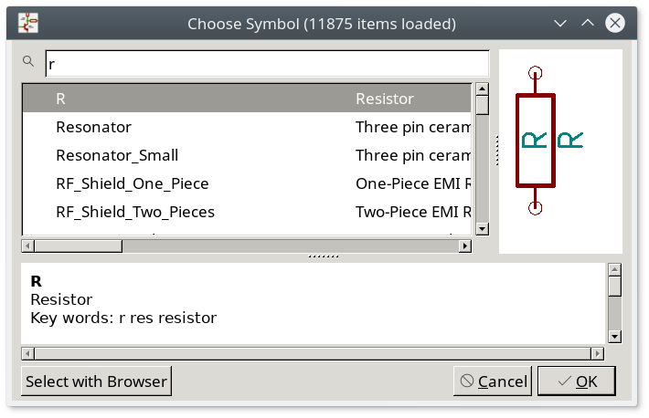 Choose Symbol