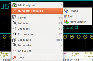 Modedit context menu module parameters