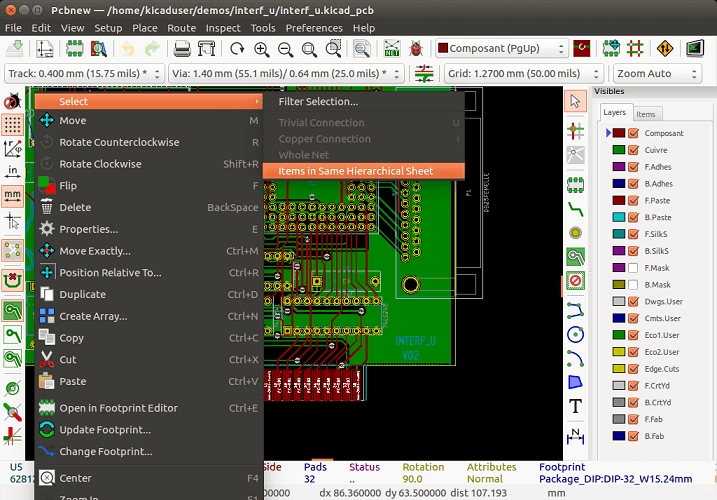 Right click legacy menu