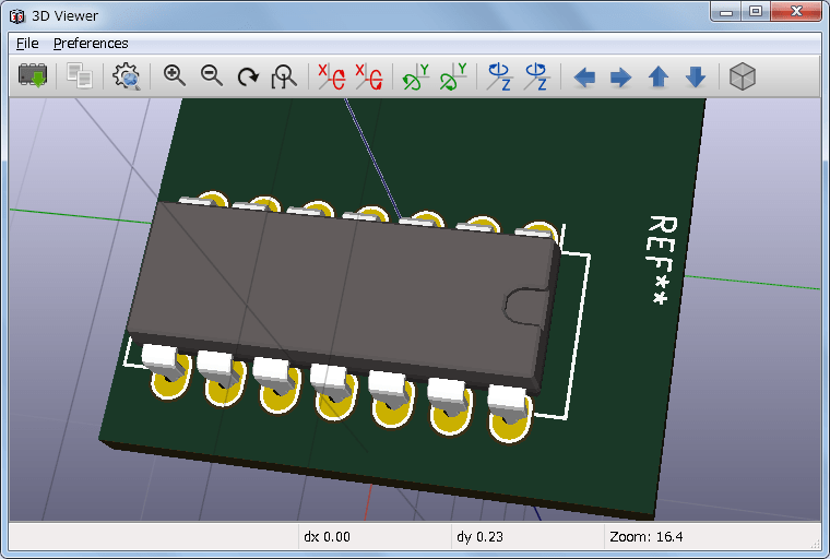 3D-Model view