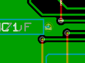 Pcbnew zone include pads