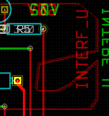 Pcbnew zone corner move after