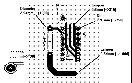 Pcbnew dr example rustic