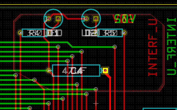 Pcbnew zone limit example