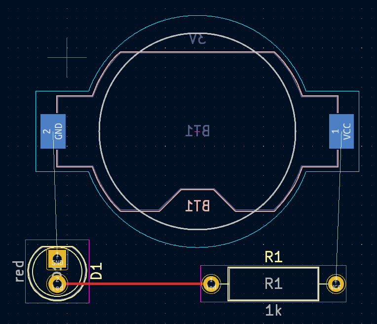 First connection routed