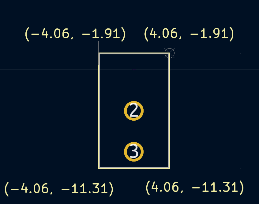 silk outline coordinates