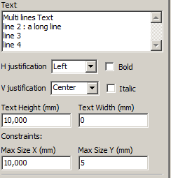 constraint options