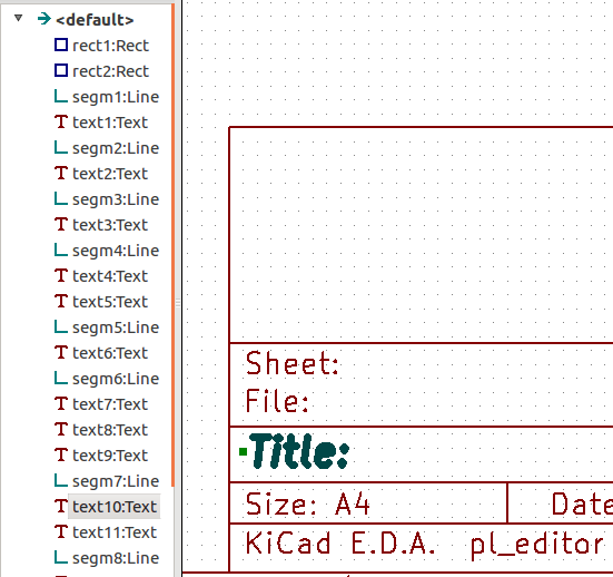 project tree