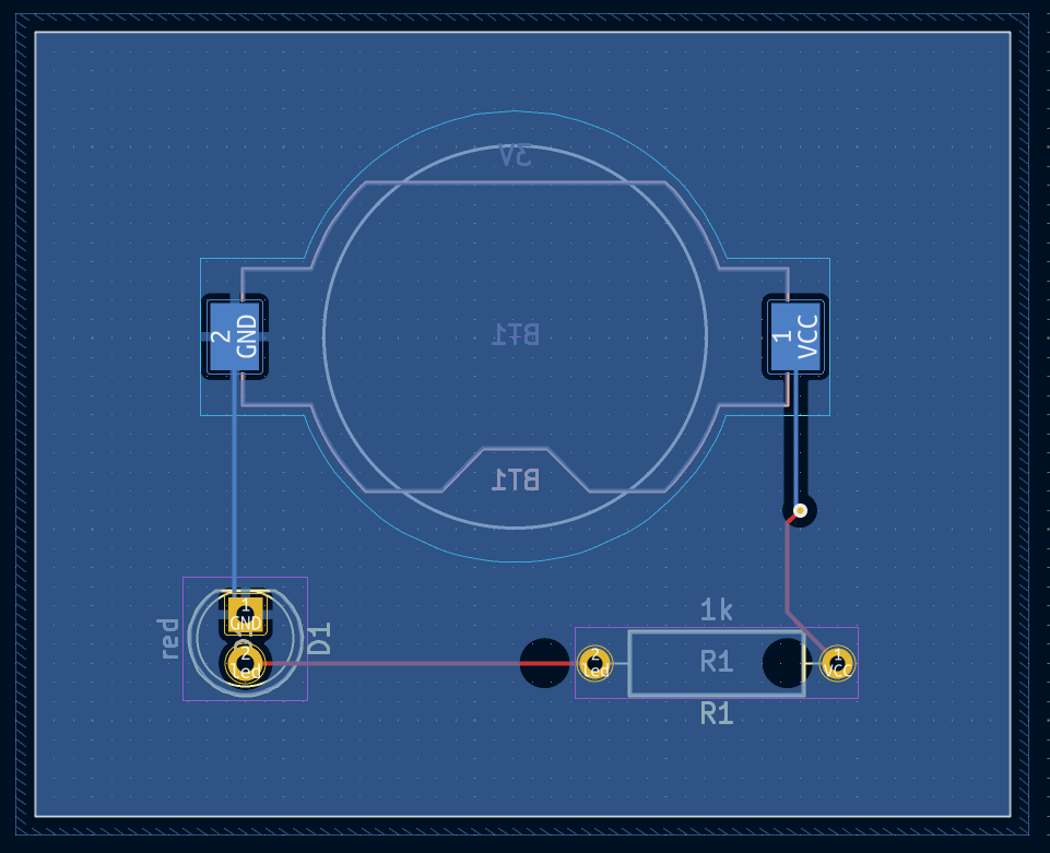 Resistor footprint moved to violate clearance