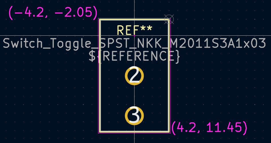 courtyard outline coordinates