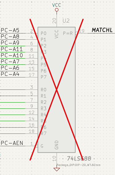 Symbol with DNP property set