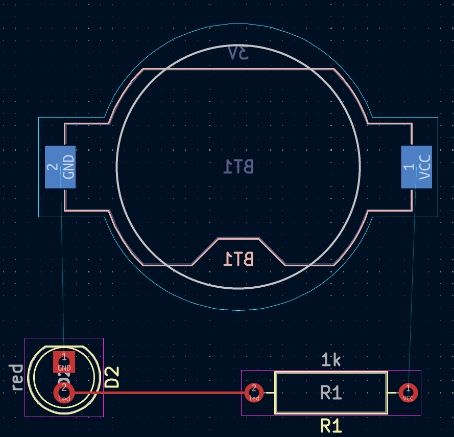 First connection routed