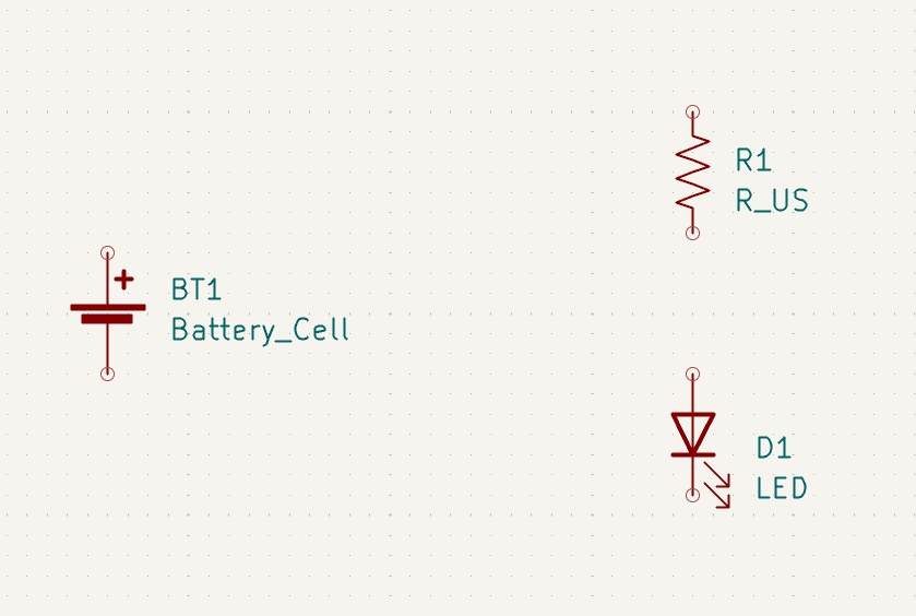 Schematic with Symbols Moved and Rotated