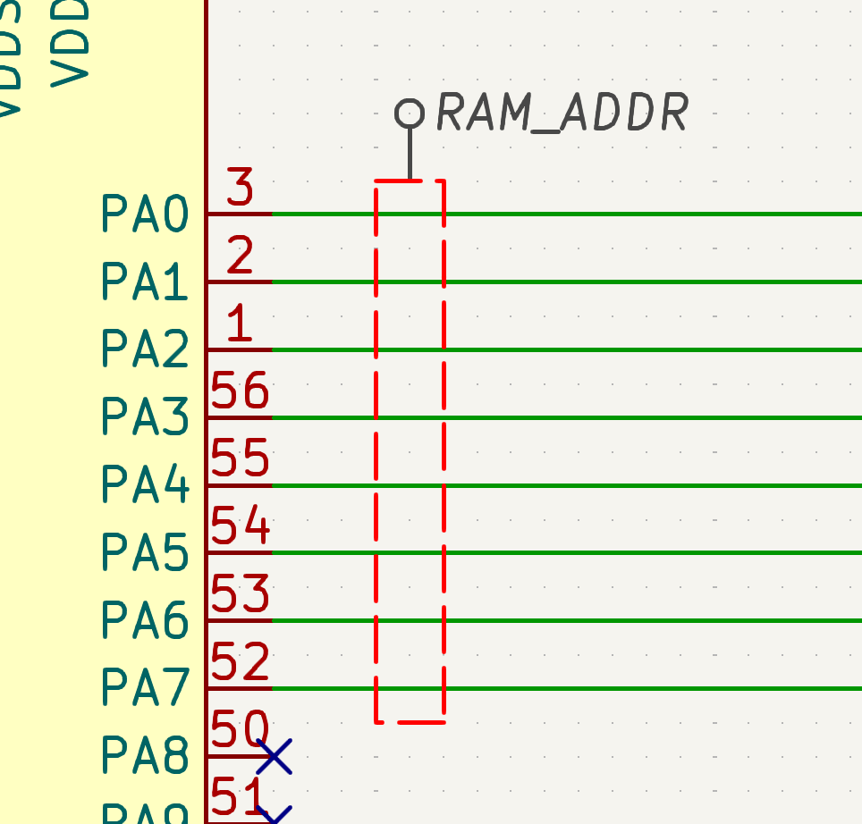 net class assignment by rule area