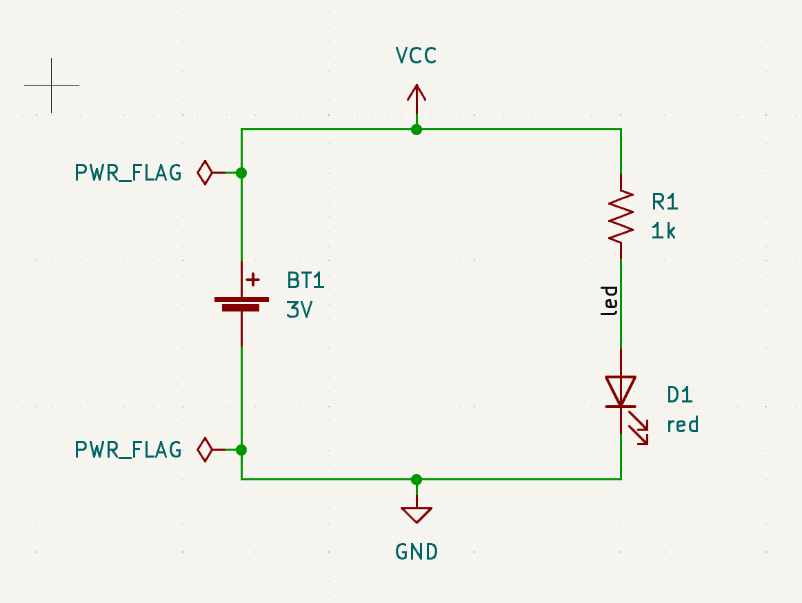 PWR_FLAG Added to Schematic