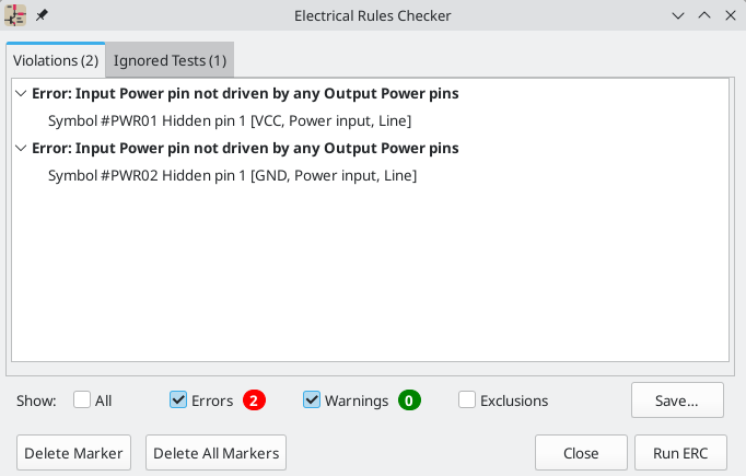 ERC Violation Messages